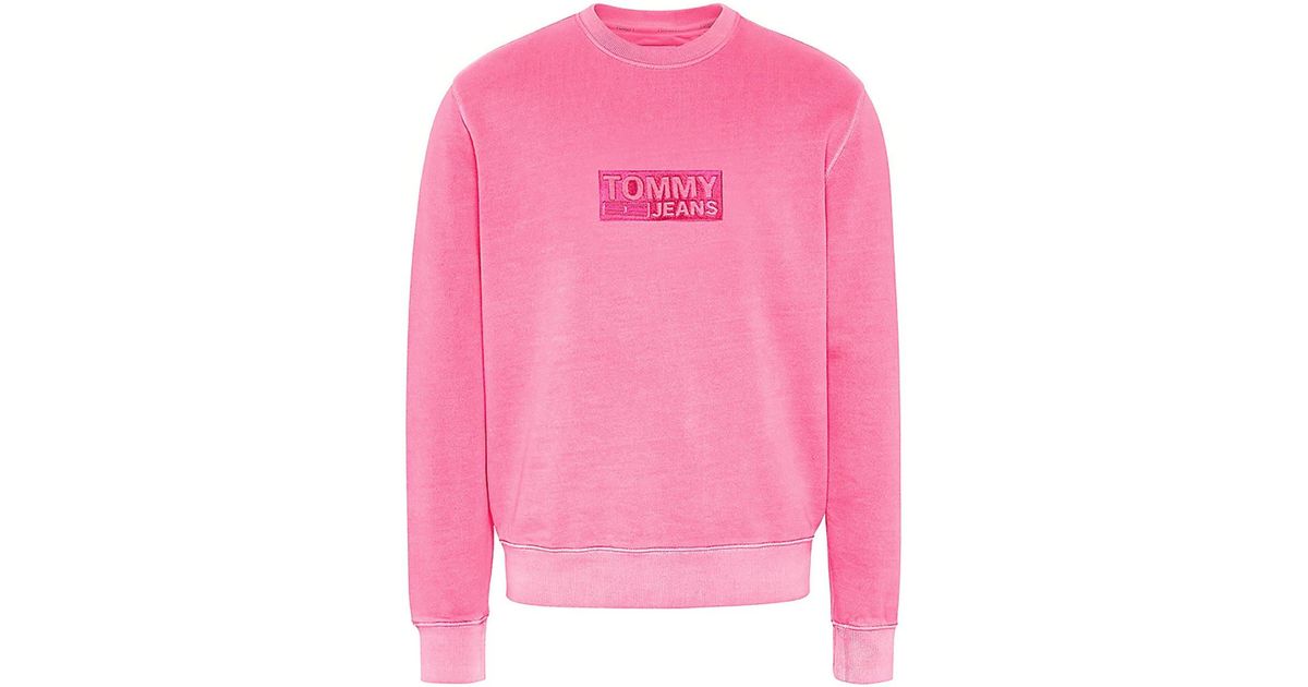 Tommy Hilfiger Sweater Dm0dm10200 in het Roze voor heren - Bespaar 10% |  Lyst NL