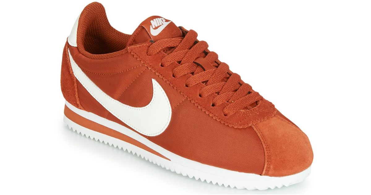 Nike Cortez Oxford Cloth Heren Oranje