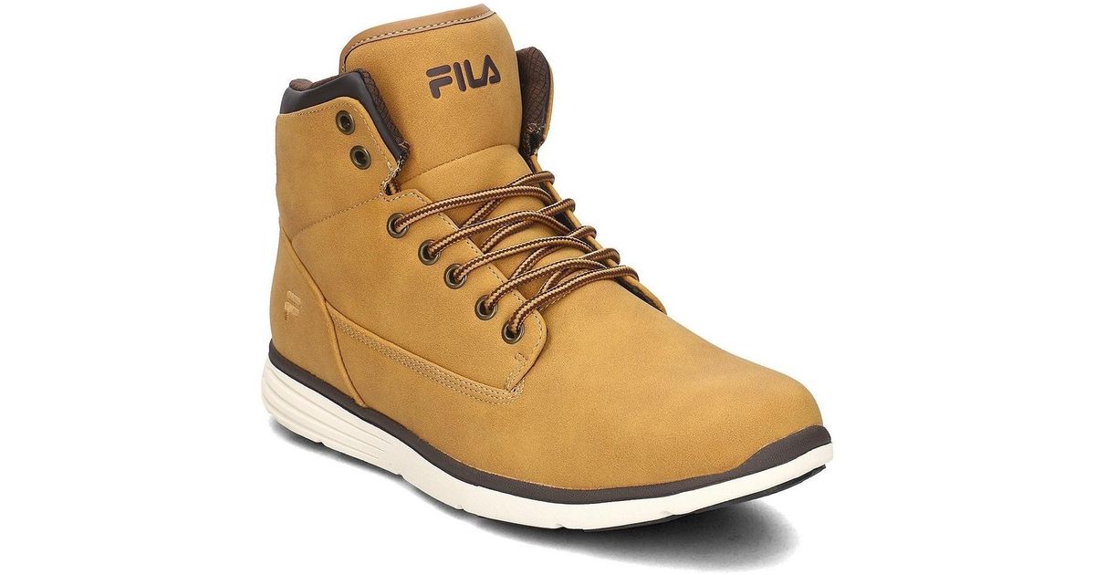 Fila Lance Mid Men's Mid Boots In Beige in Natural for Men - Lyst