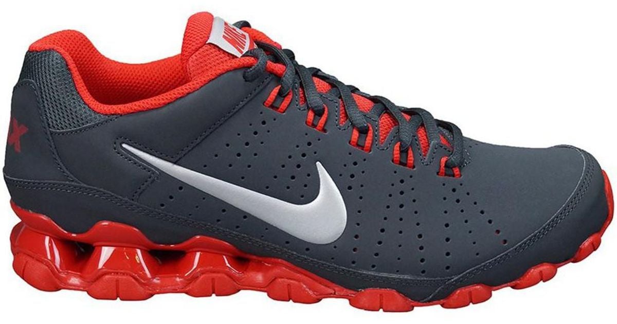 nike reax red and black