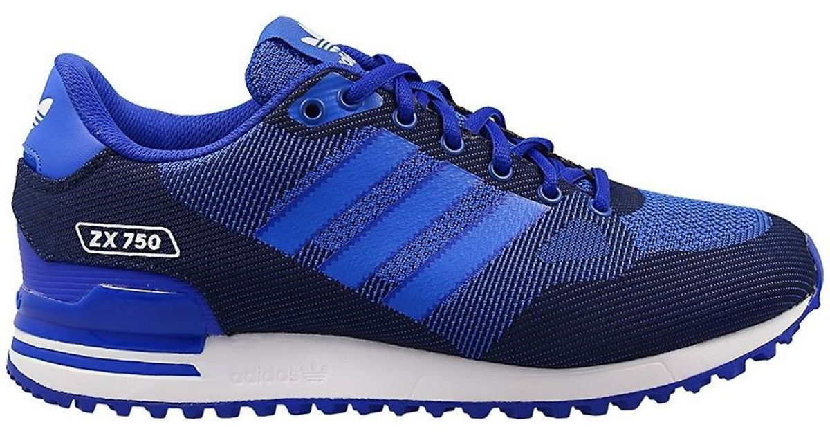 adidas Zx 750 Wv Men's Shoes (trainers) In Blue for Men - Lyst