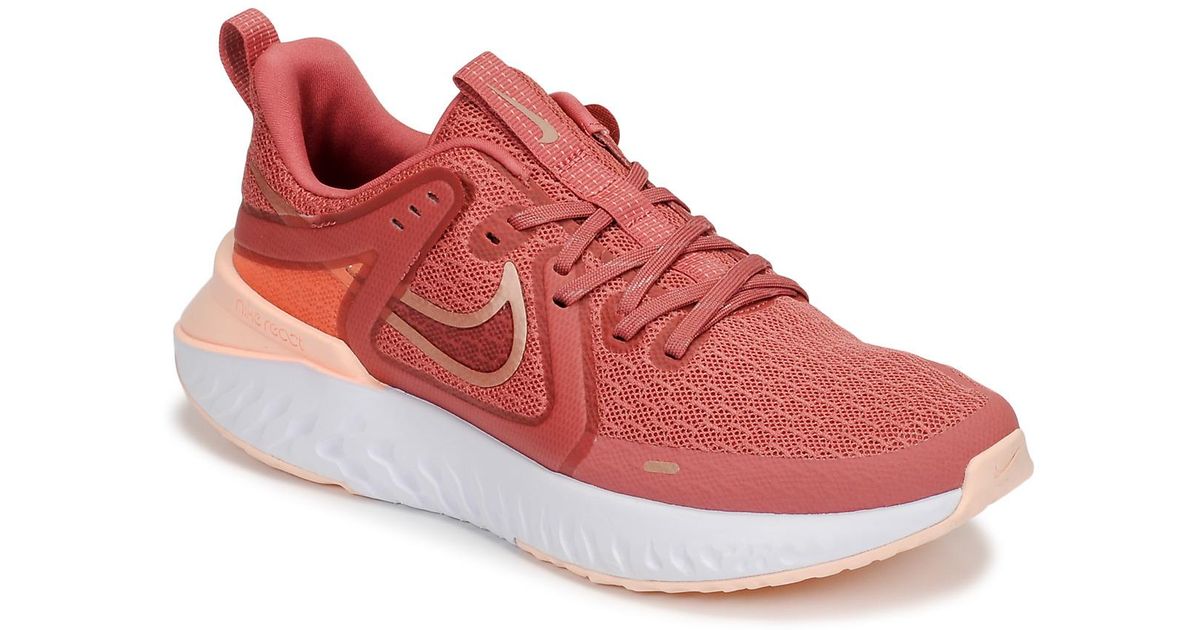 nike pink legend trainers