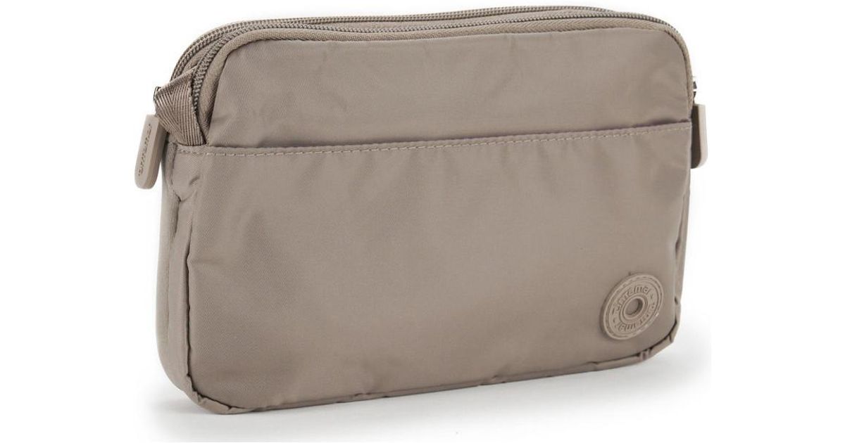 Lyst Pochette Grand Modèle En Bandoulière Beige Femmes 29YHWEDI