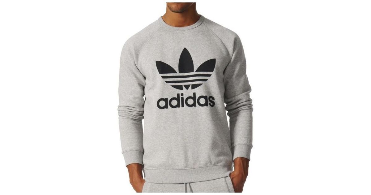 adidas fleece crew sweatshirt