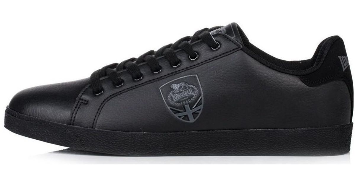 lonsdale shoes black