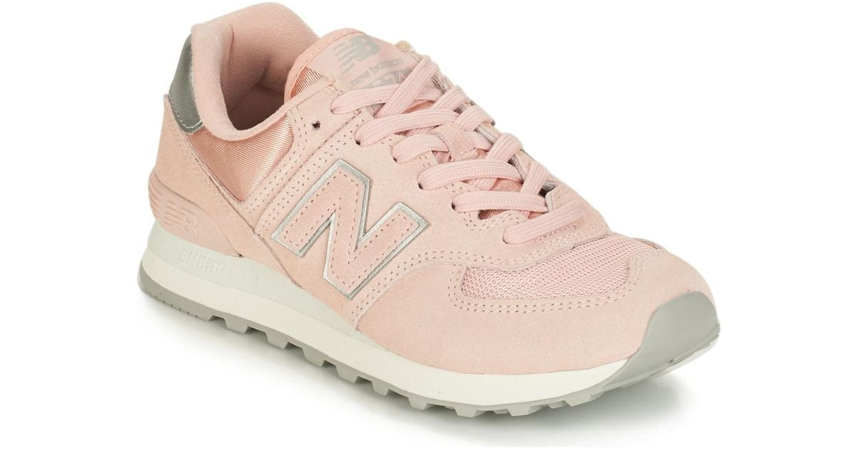 new balance wl574 dames rood