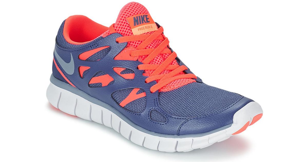 Nike Free Run 2 Women's Shoes (trainers) In Blue Nike Free Run 2 Women's Shoes (trainers) In Blue