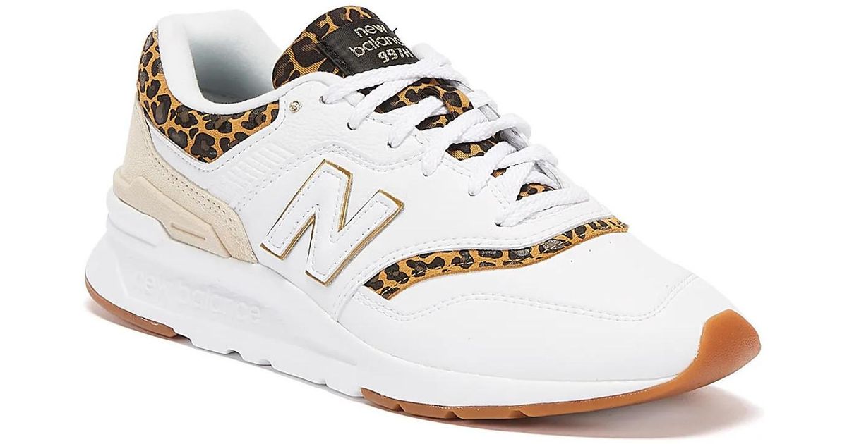 Baskets basses 997H Leopard Baskets Blanches Pour Femmes New Balance en  coloris Blanc - Lyst