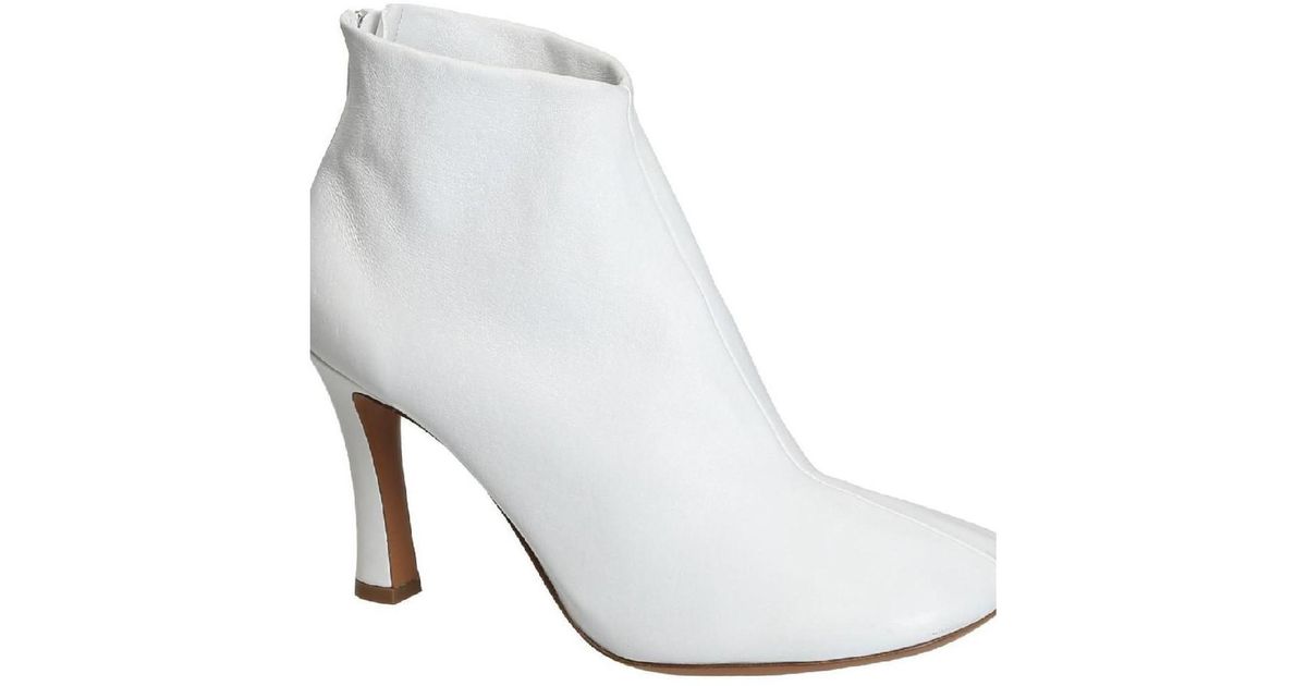 celine white boots