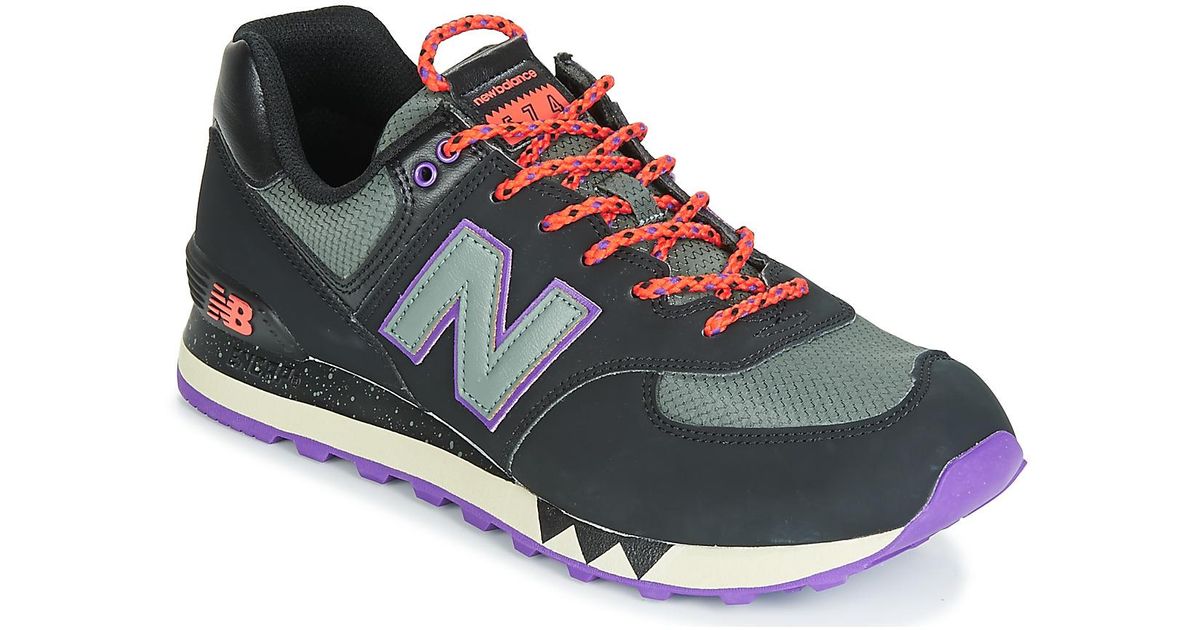 new balance m574 heren purper