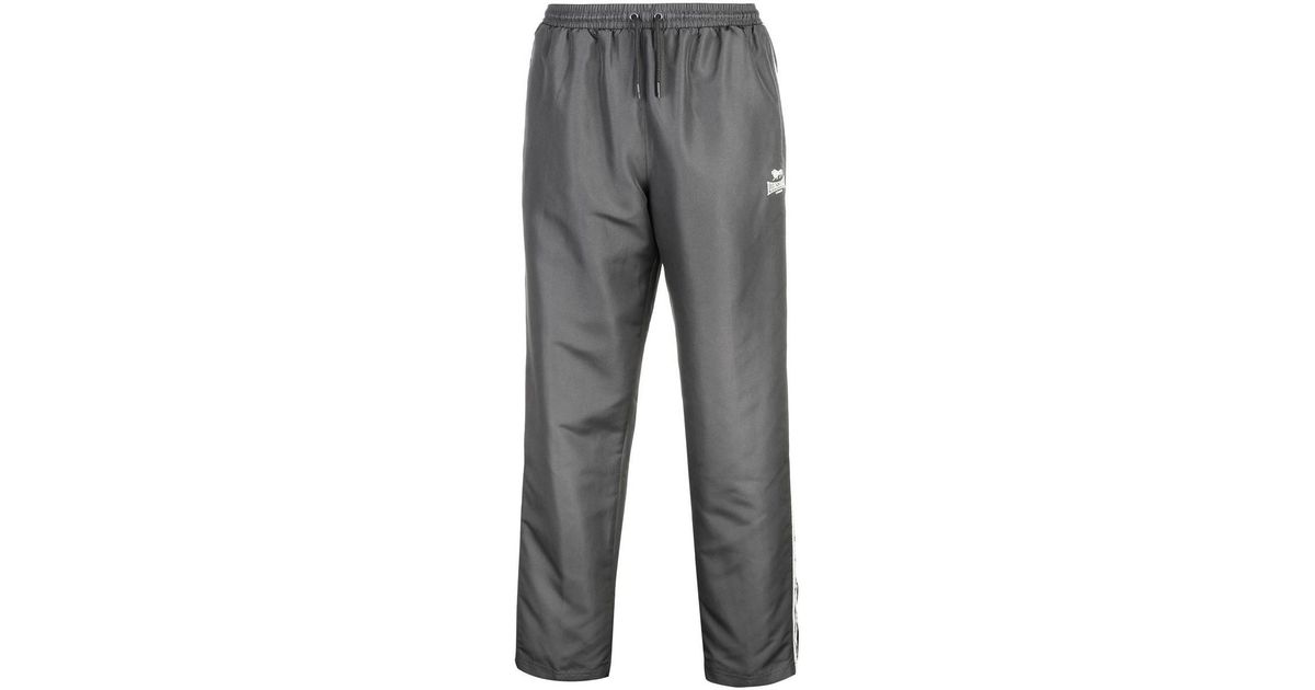 lonsdale open hem woven pants mens