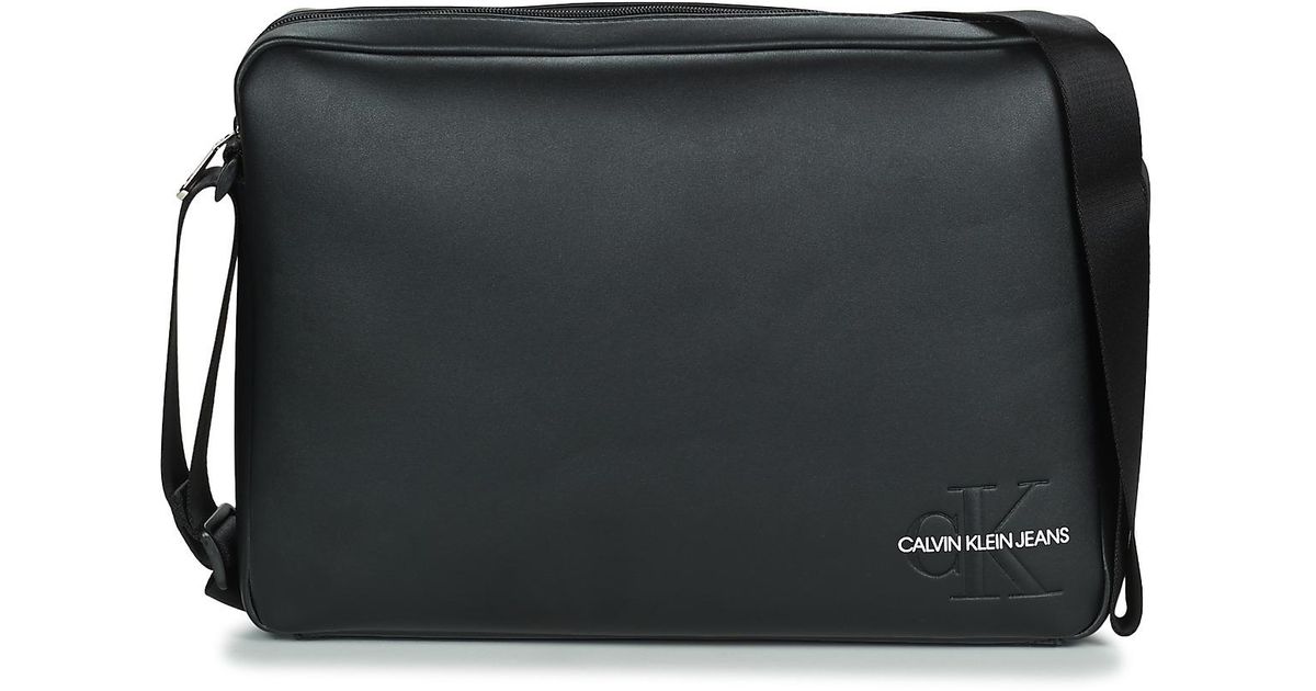 calvin klein laptop bag men's