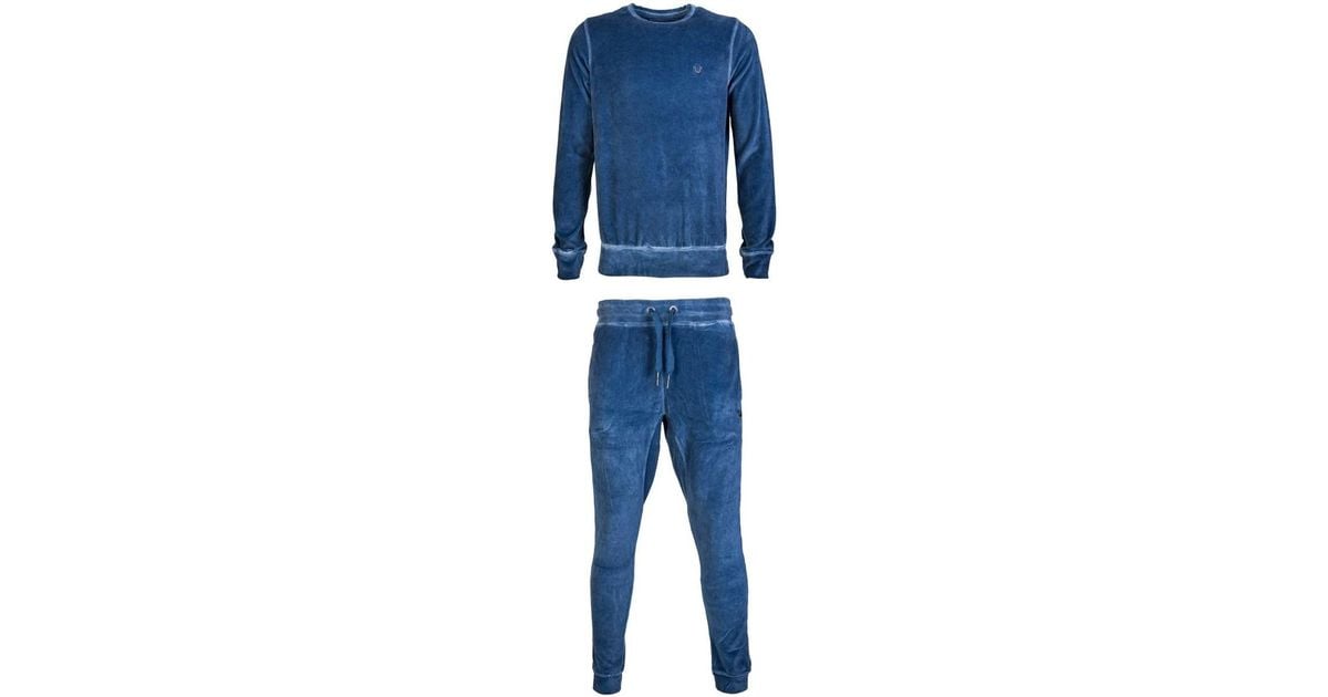 blue true religion tracksuit