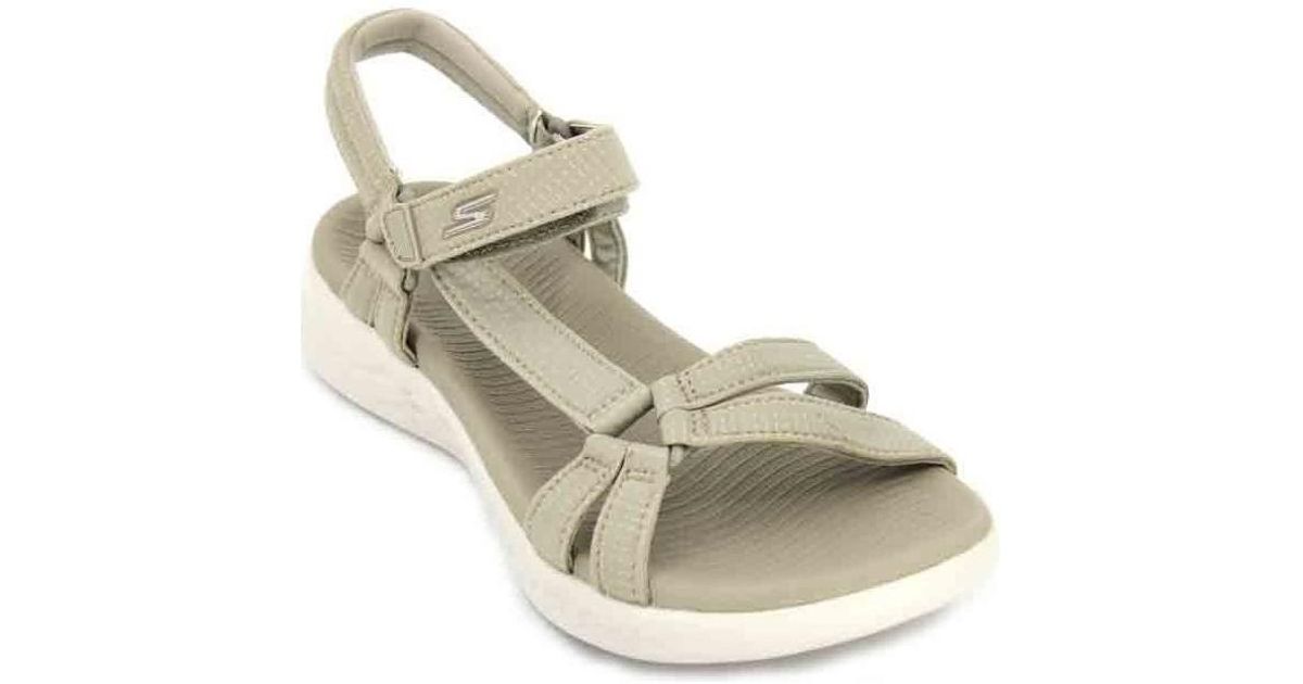 skechers sandals yellow