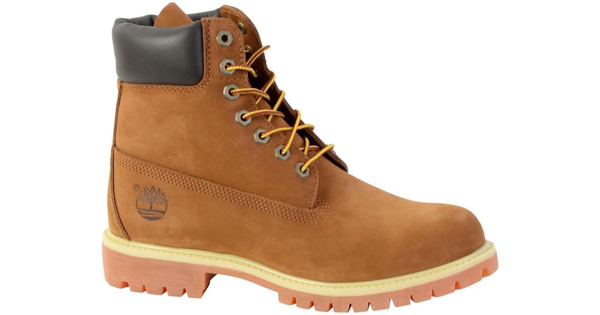 rust orange timberland boots