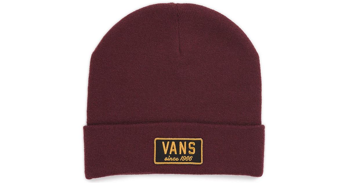 gorro granate vans gorro granate vans