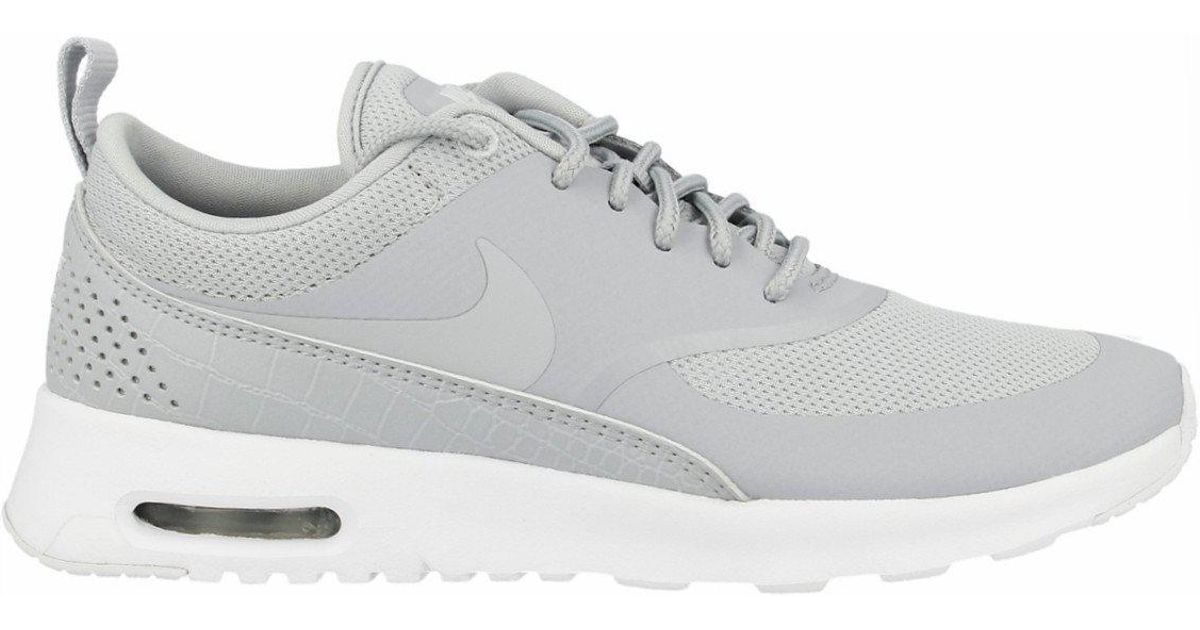 nike air max thea grey trainers