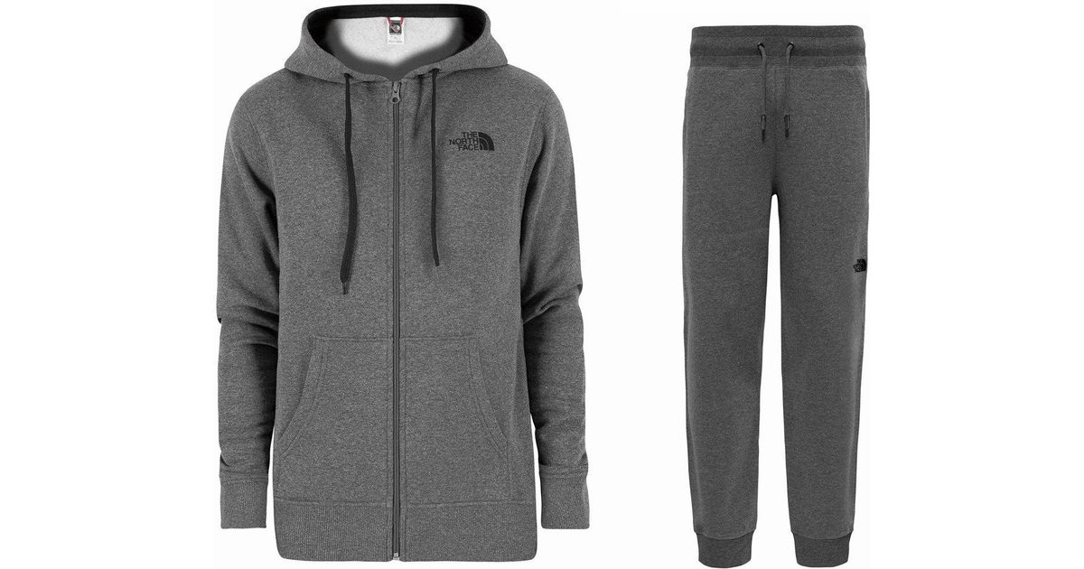 north face tracksuit white