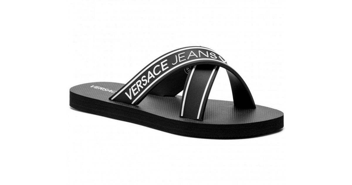 versace jeans flip flops