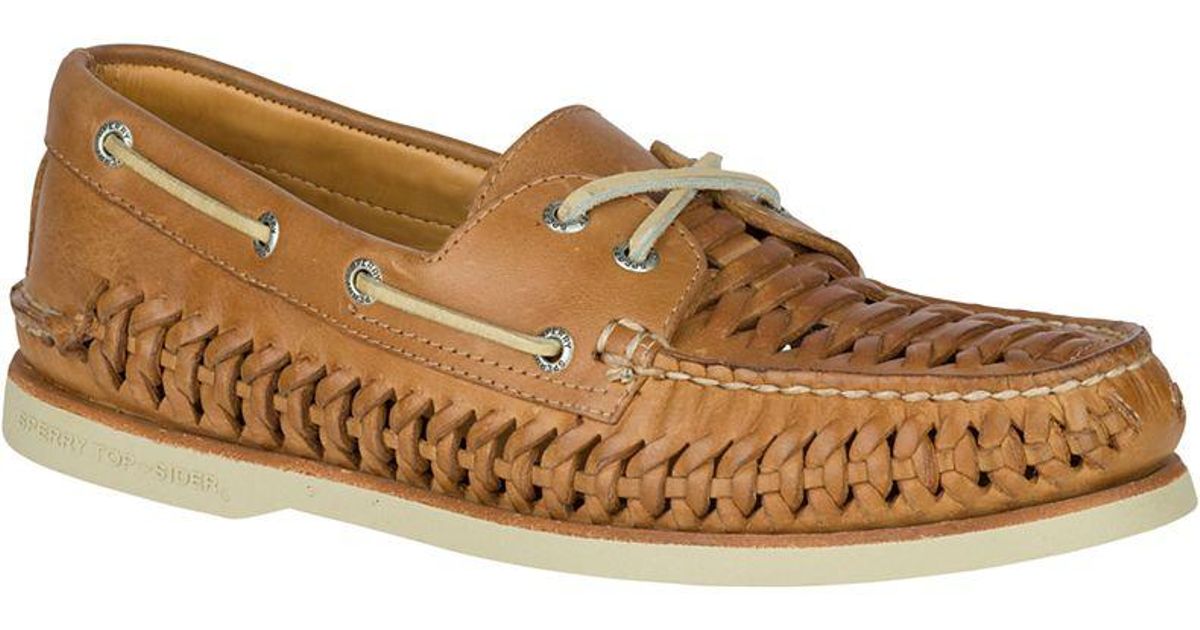 Sperry Top-Sider Men's Gold Cup Authentic Original 2-eye Woven Boat ...