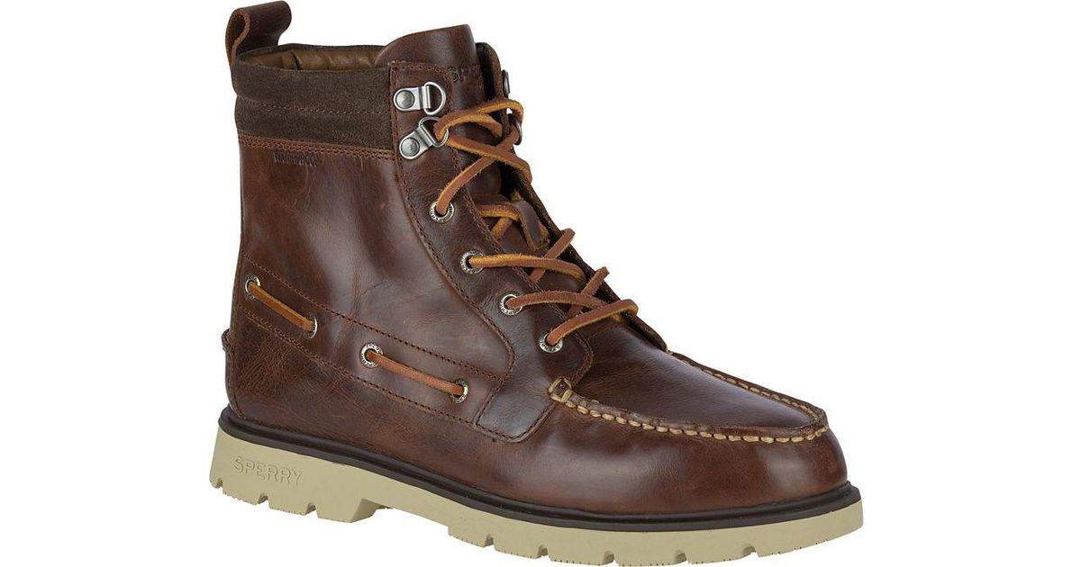 sperry top sider lug boot