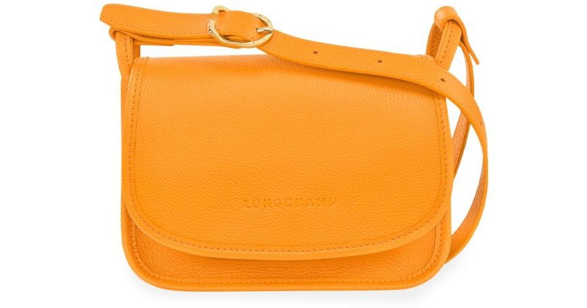 Crossbody Bag Orange Longchamp Le Pliage Longchamp Le Foulonne