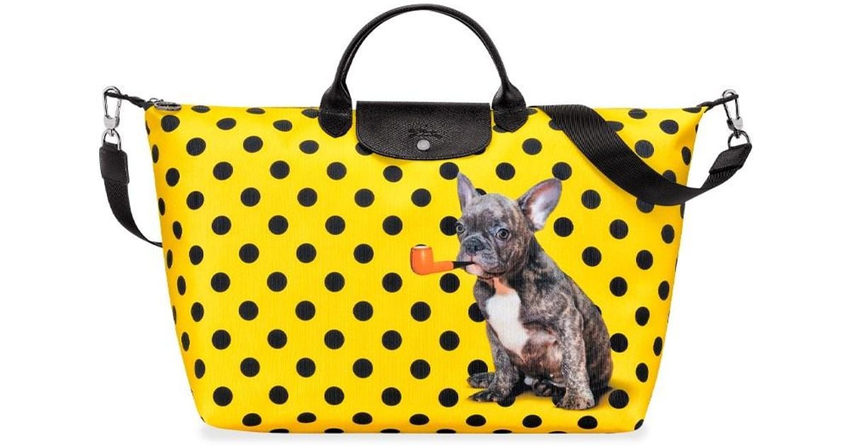 Sac top longchamp chien