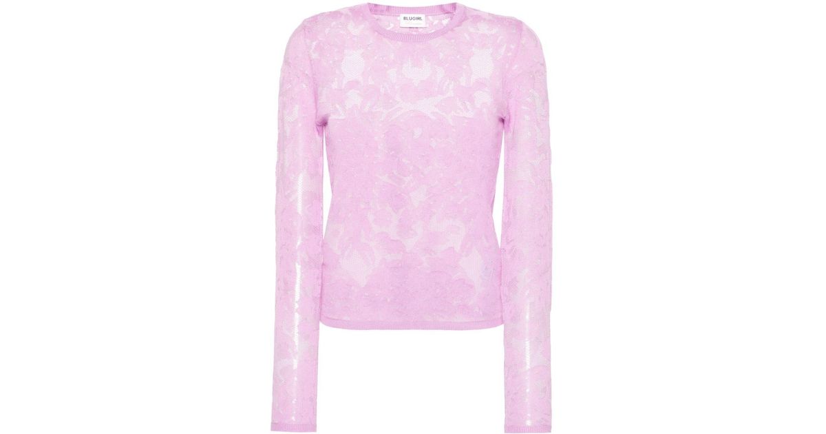 Long Sleeve Lace Top -  Canada