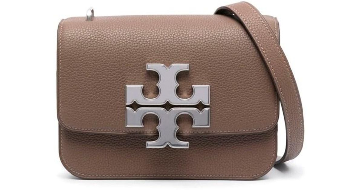 Tory Burch `eleanor Pebbled` Small Leather Convertible Shoulder Bag in