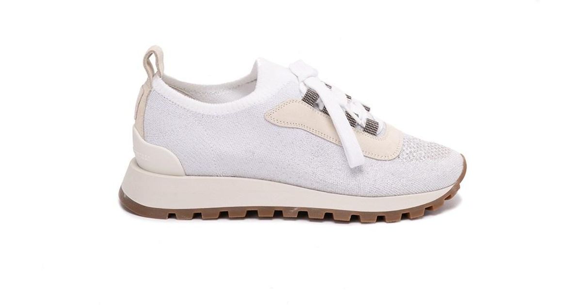 Brunello Cucinelli Sneakers in White | Lyst