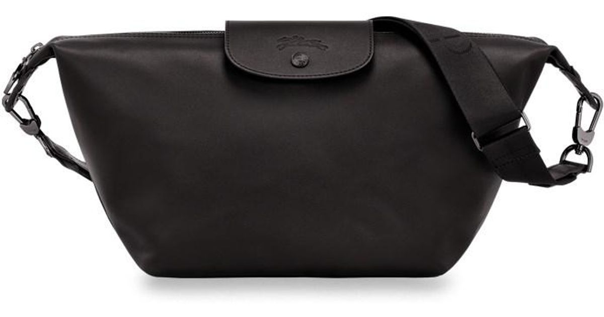 Longchamp Le Pliage Xtra hobo bag M - black. Extra large capacity