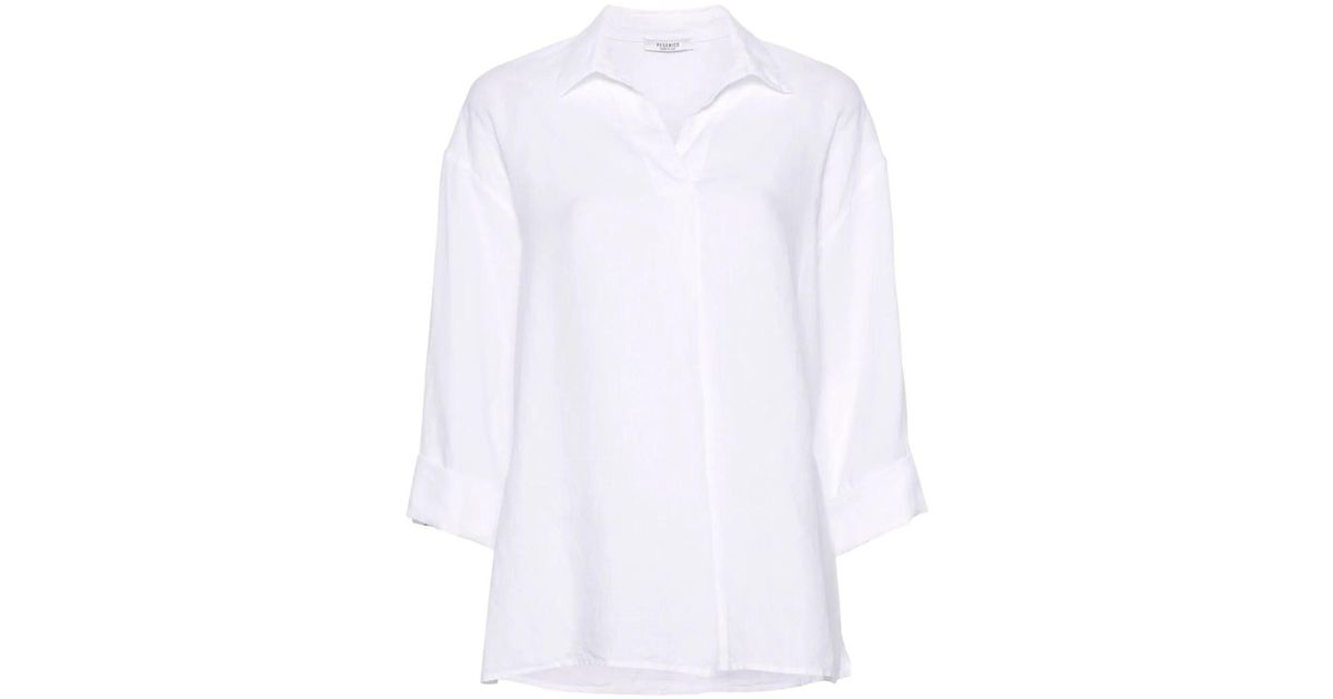 Peserico Shirt in White | Lyst