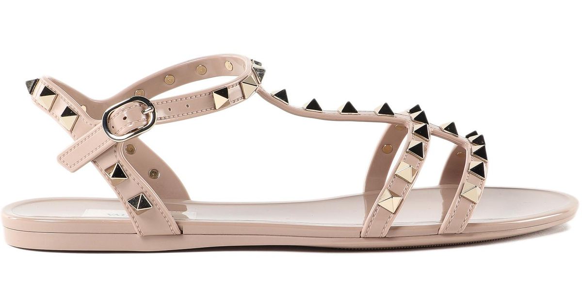 poudre valentino sandals