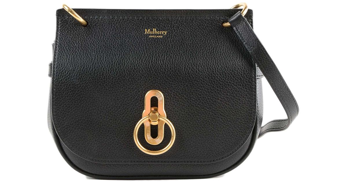 mulberry black small bag