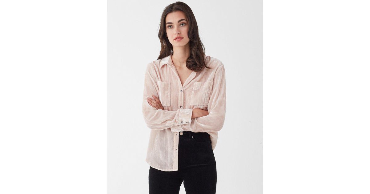 splendid velvet shirt