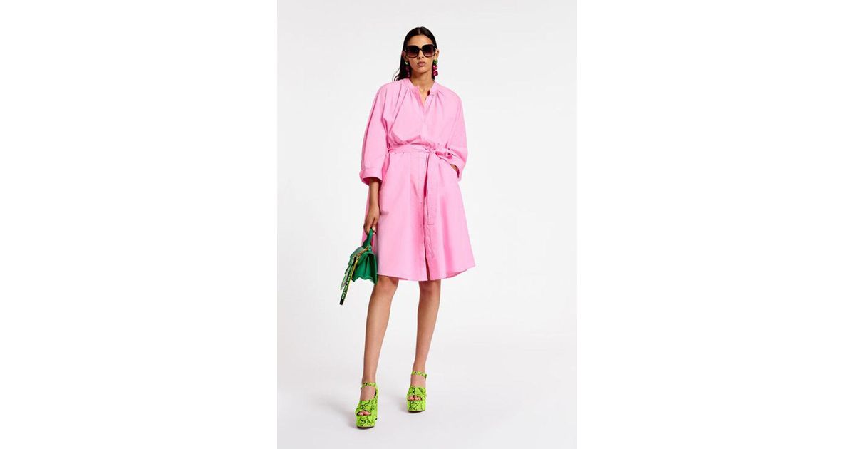 Essentiel Antwerp Devray Dress in Pink | Lyst