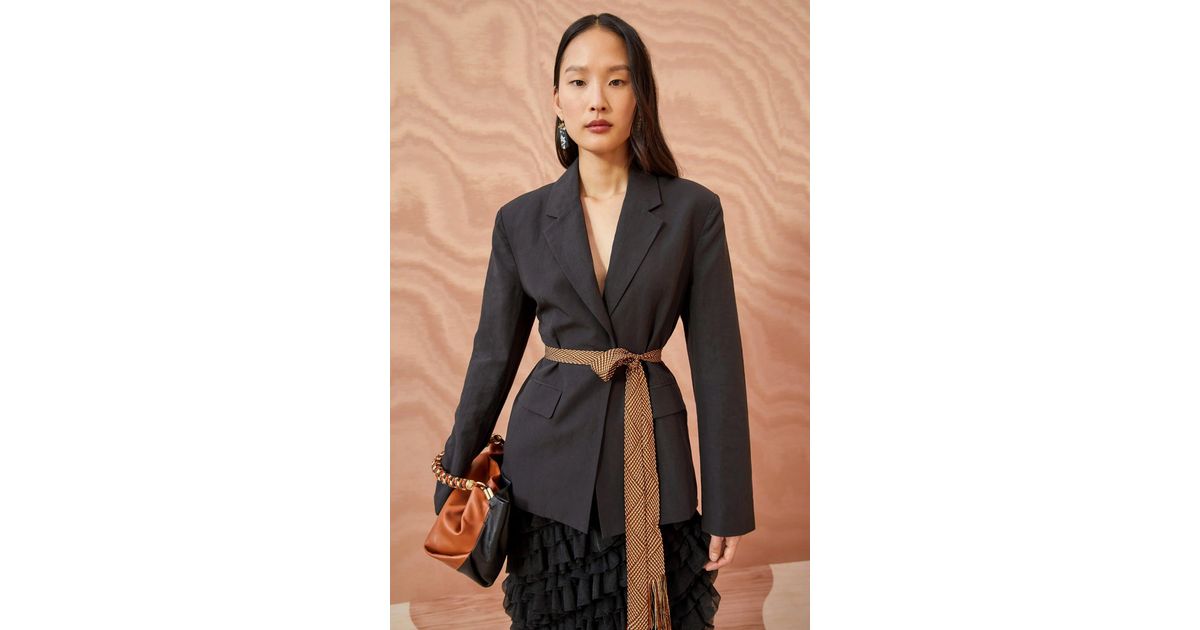 Ulla Johnson Ellery Jacket in Black Lyst