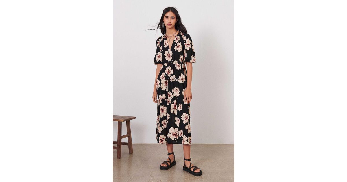 Ba&sh Synthetic Kory Dress in Black | Lyst