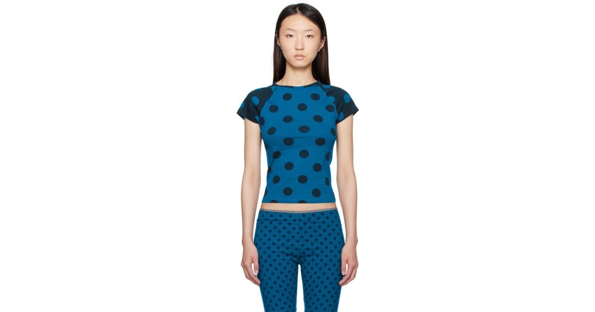 PALOMA WOOL｜ (Nadine (UD5402-122)) Paloma Wool Nadine Top in Blue | NONNA