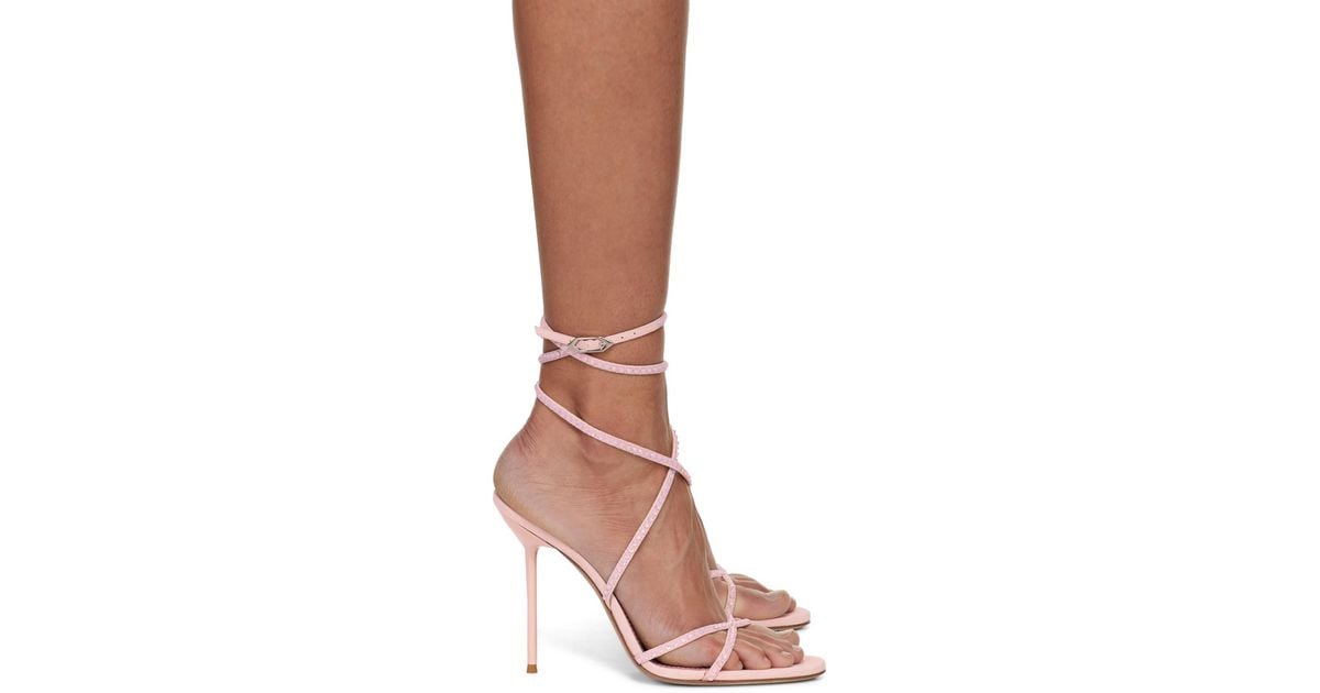 【関税込み】Paris Texas ピンク Holly Liz ヒールサンダル Paris Texas Pink Holly Liz Heeled Sandals in Brown | Lyst