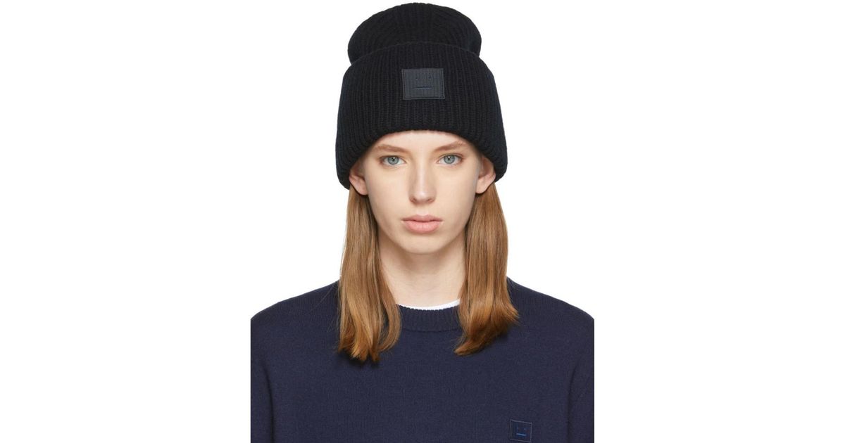 acne studios oversized beanie