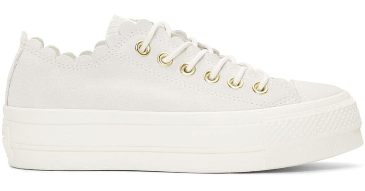 chuck taylor all star lift frilly thrills ox