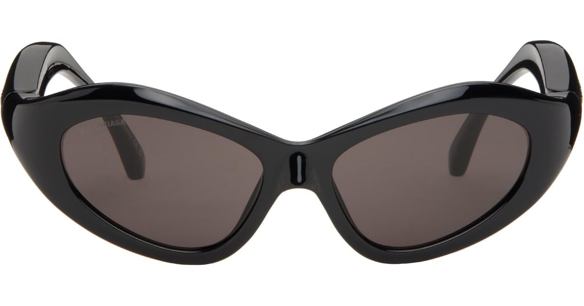 BALENCIAGA オービット キャットサングラス 大人気 Balenciaga ブラック Orbit キャットアイサングラス ブラック | Lyst