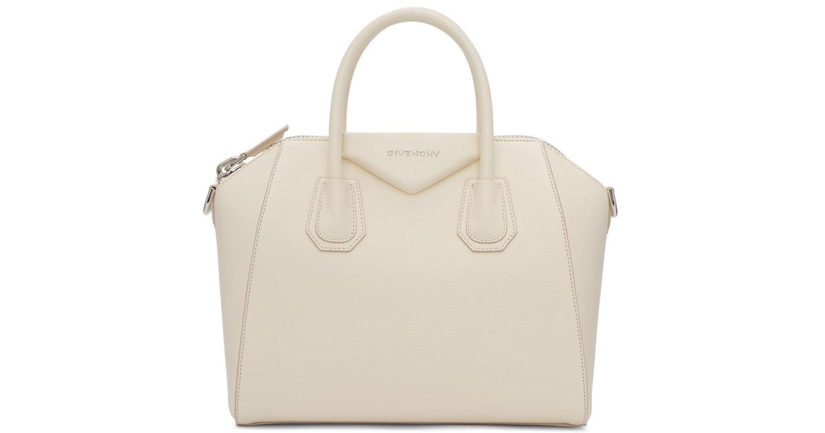 Givenchy Off-white Small Antigona Bag - Lyst