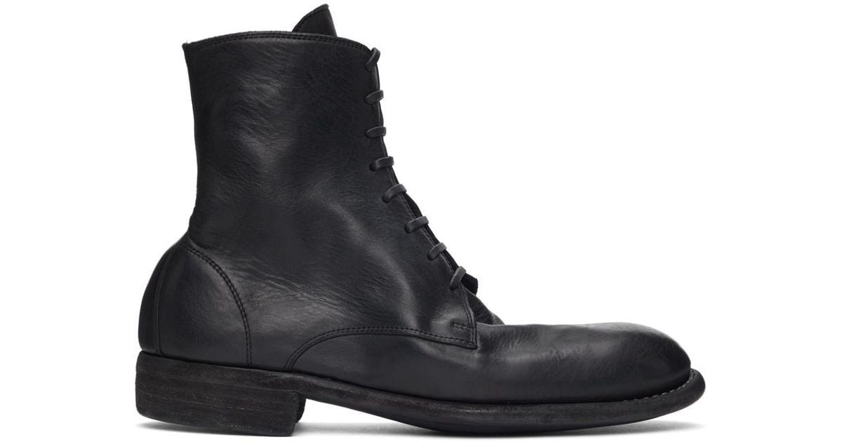 Guidi 995 Lace-up Boots in Black for Men | Lyst