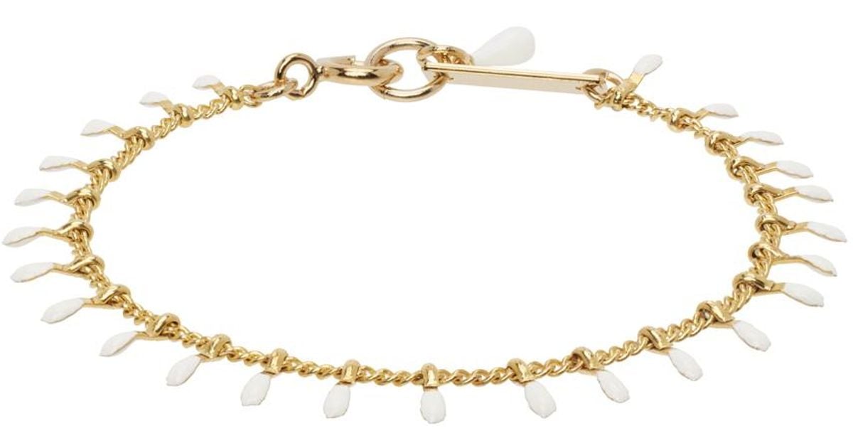 Isabel Marant Casablanca Bracelet in Black | Lyst