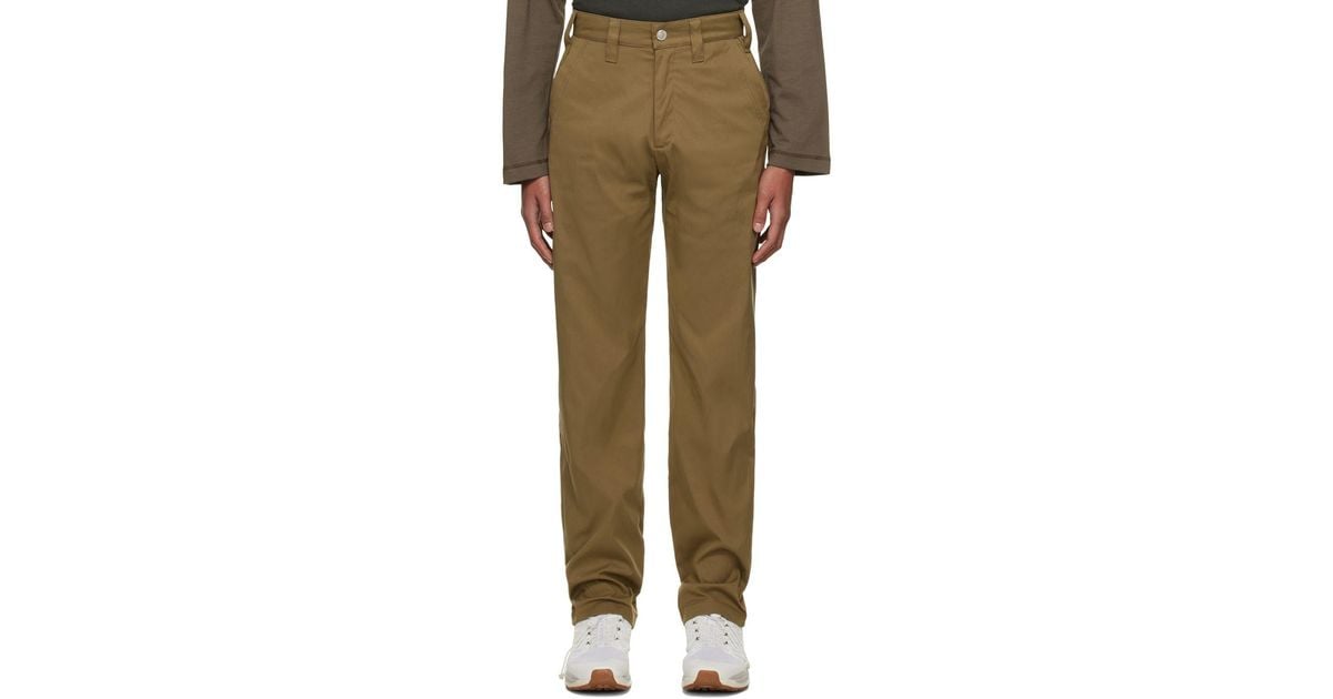 AFFXWRKS Khaki Utility Cargo Pants in Green for Men Lyst