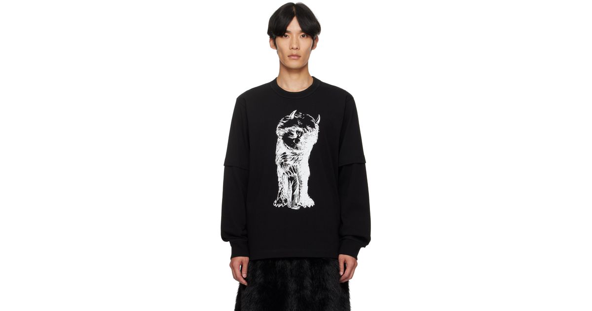 トップス 25aw sacai WHERE THE WILD THINGS ARE Tee トップス sacai WHERE THE WILD THINGS ARE Tee Sacai 'Where The Wild