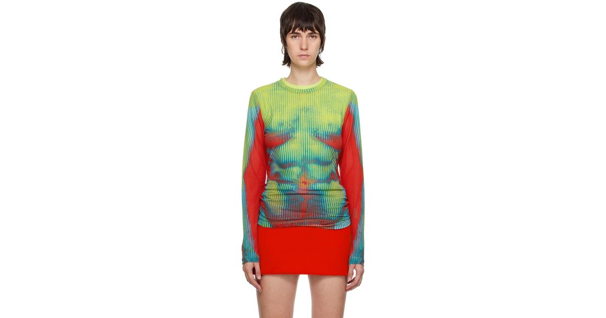 Y. Project Yellow Jean-paul Gaultier Edition Layered Long Sleeve T 