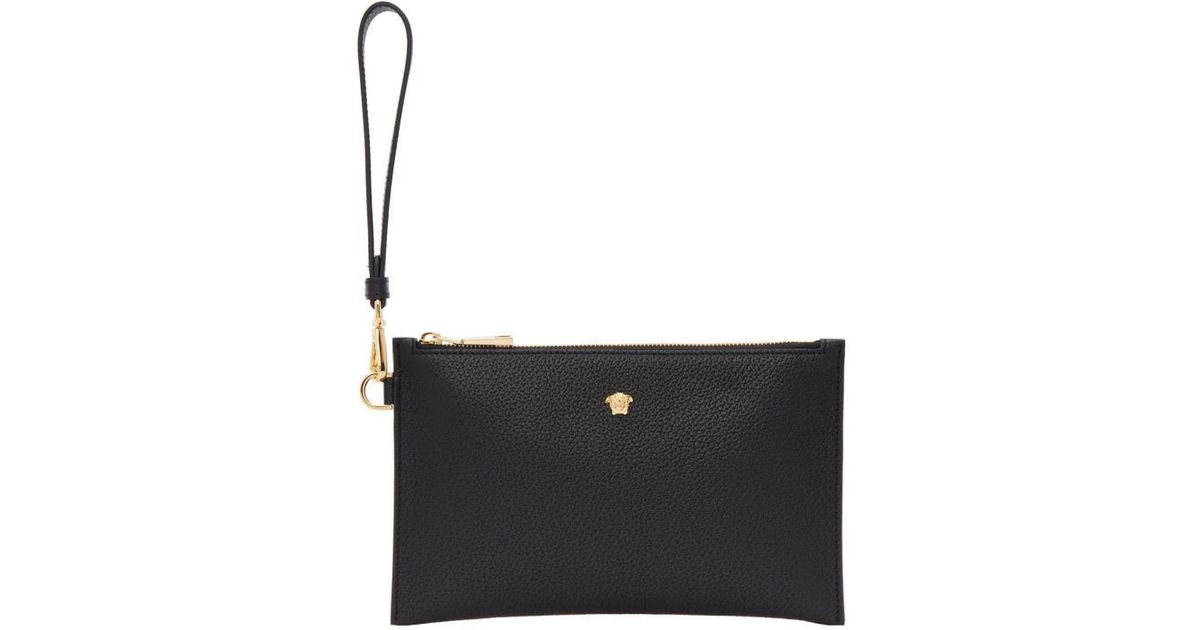 versace small leather shoulder bag